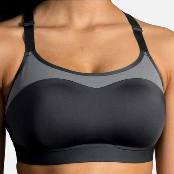 Brooks Dare Racerback Run Sports Bra 2.0 Women's 36DD High Impact Fitness Active - Picture 2 of 7
